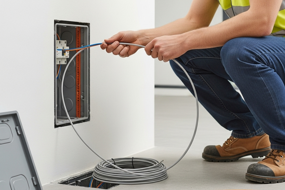 Bina içi iç Tesisat Çekme 19 Bina içi iç Tesisat Çekme