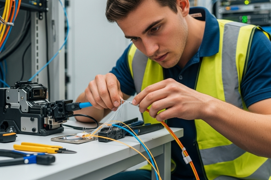 Fiber Optik Kablo Tamiri 12 Fiber Optik Kablo Tamiri