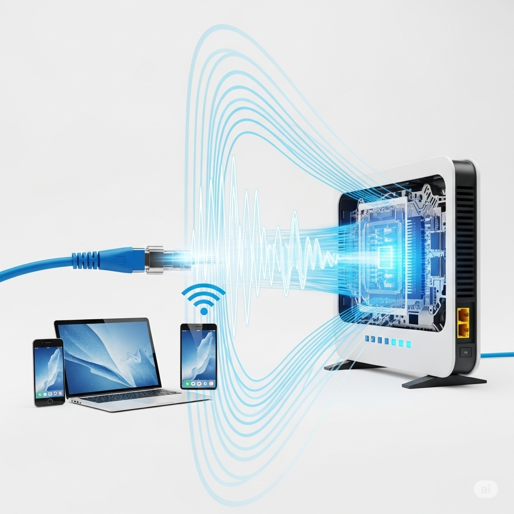 Fiber İnternet Çalışma Prensibi